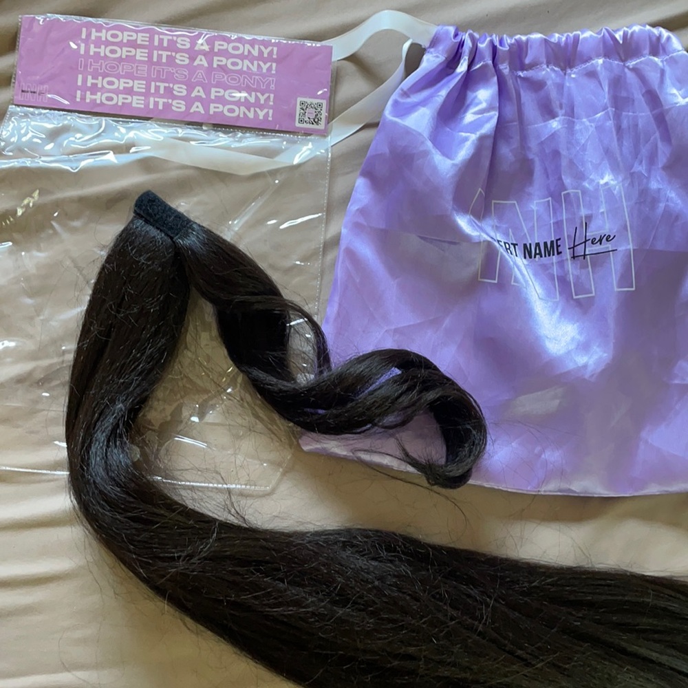 INH Hair Miya Pony Black Brown